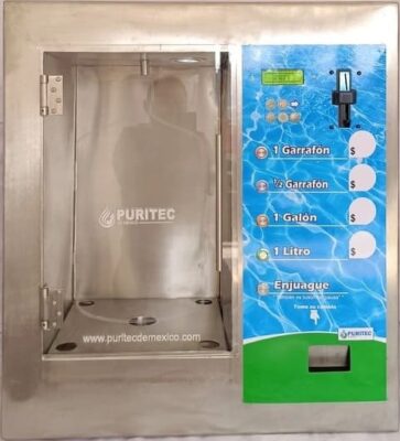 despachador automático de agua purificada