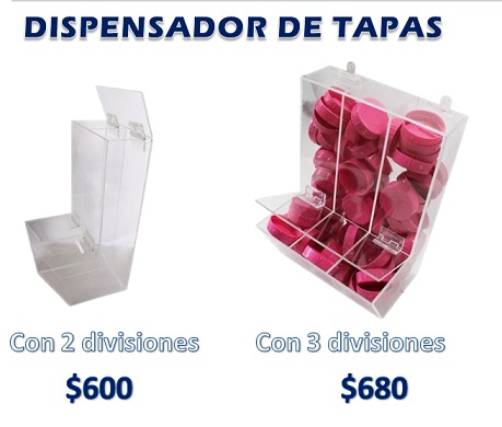 dispensador de tapas