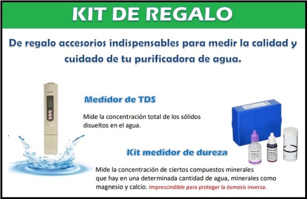 kit de regalo purificadora autoservicio
