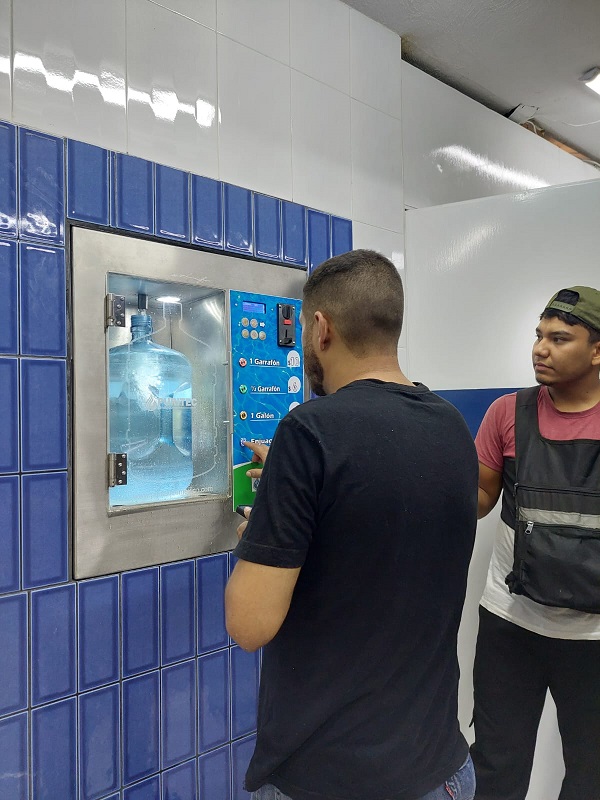 purificadora de agua automática llenado garrafón