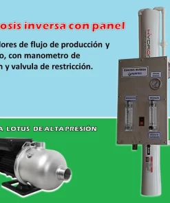 equipo de ósmosis inversa