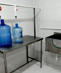 Mesa de llenado de garrafones