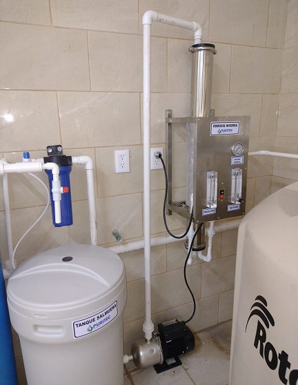 Equipo de ósmosis inversa para 400 garrafones por día (rack empotrado) -  Venta de equipos para tratamiento de agua