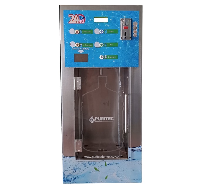 vending de agua purificada mod vertical