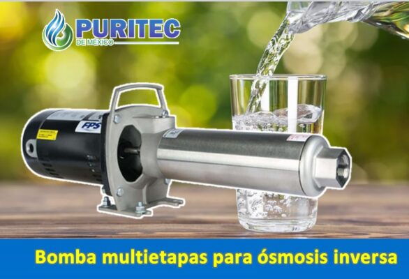 bomba de agua multietapas para ósmois inversa
