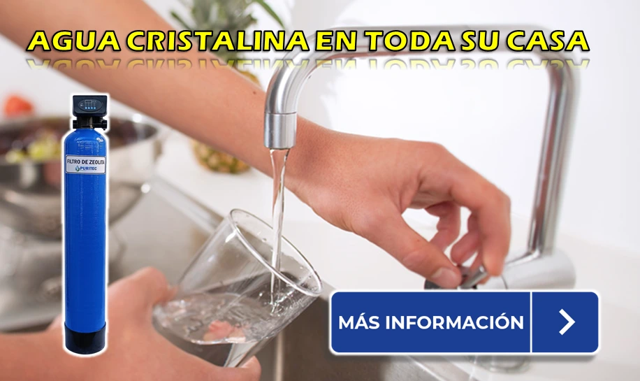 filtro de zeolita para agua turbia