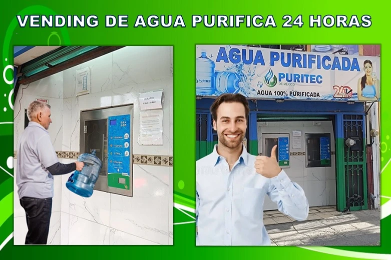 poner un negocio de máquina vending de agua