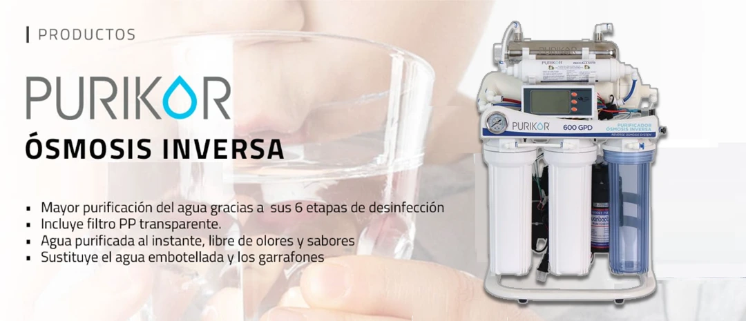 purificador de agua para máquina de hielo
