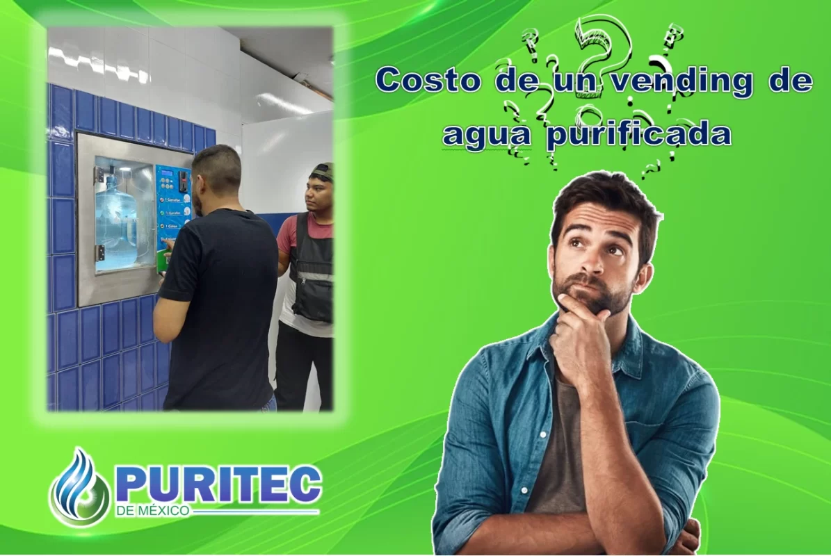 costo de un vending de agua purificada