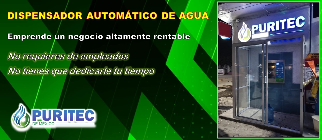 dispensador de agua purificada