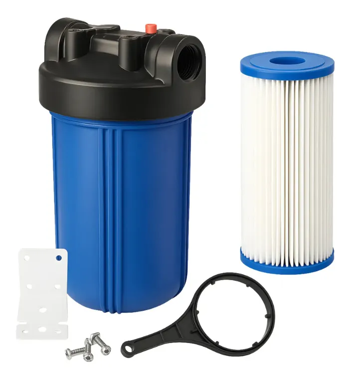 filtro para sedimentos big blue con filtro plisado purikor