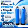 filtros de zeolita y carbón actibado